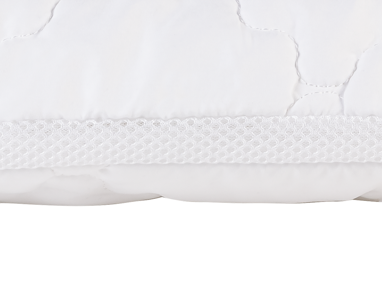 Pernă albă LIVARNO home Polygiene® cu suport pentru gât și bandă de plasă