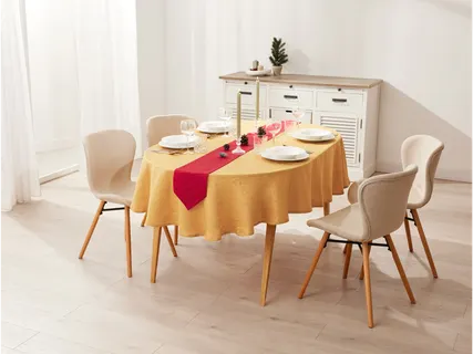 LIVARNO home Galdauta un galda celiņa komplekts