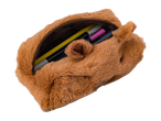 CRELANDO Penalas pluizige etui met pennen en stiften.