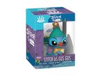 Stitch in Gus Gus costume collectible figure in a display box.