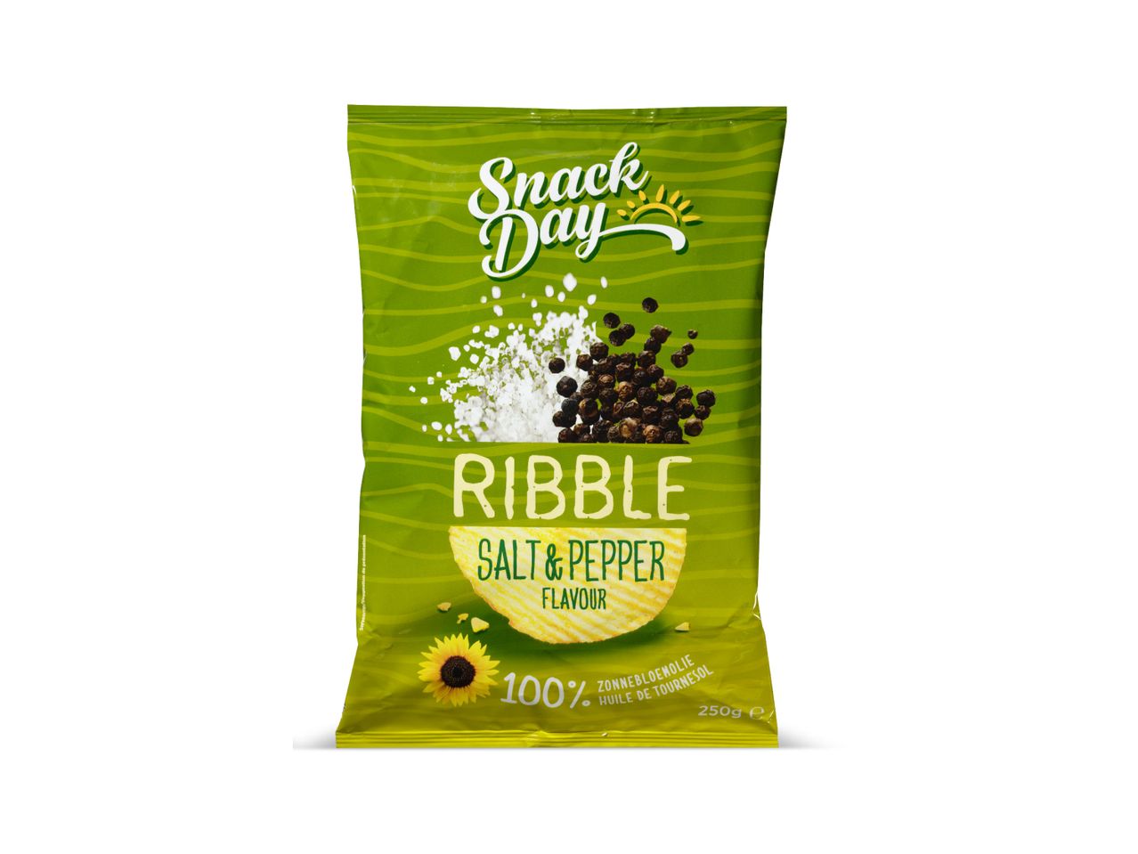 Ga naar volledige schermweergave: Ribbelchips zout en peper - afbeelding 1