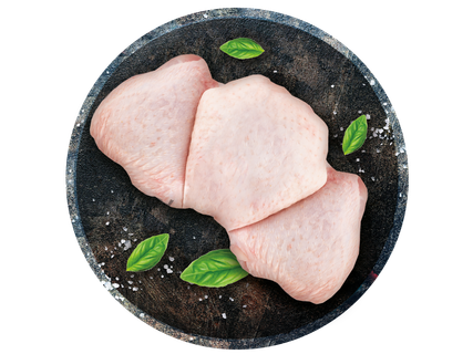 Šviežios viščiukų broilerių šlaunelės