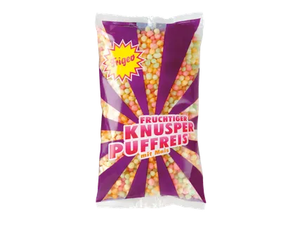 Frigeo Fruchtiger Knusper Puffreis