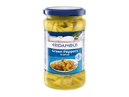 Green Peppers in Brine
