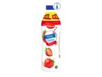 Milbona Yogo Drink, strawberry flavour, chilled XXL bottle.