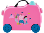 Ružičasti kofer na točkićima za decu sa Peppa Pig motivom.