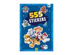 Paw Patrol sticker book with 555 stickers, featuring various characters like Chase, Marshall, and Skye.