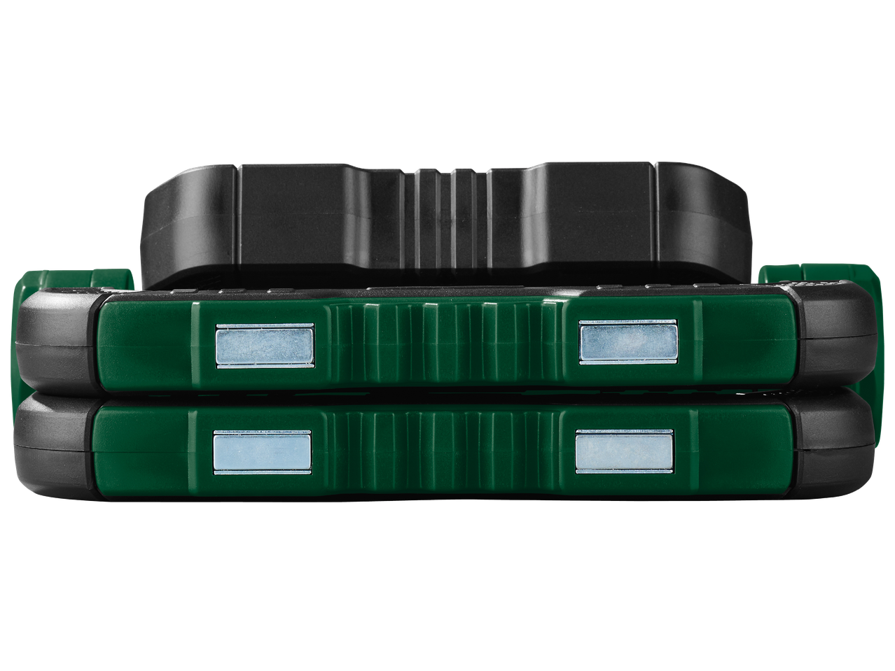 LED прожектор Parkside, показан как изглежда отдолу.