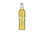 Shloer White Grape Sparkling Fruit Drink in a glass bottle.