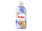 Fles wasverzachter met een teddybeer en vlinder, met de tekst 'Puur & Zacht' en 'Milde frisse geur & heerlijk zacht'.
