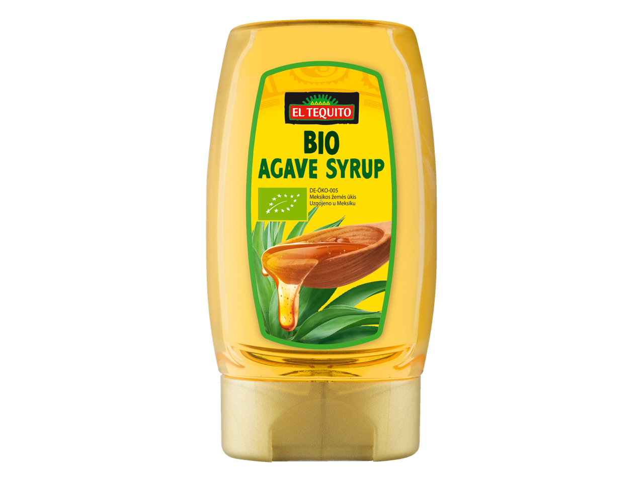 El Tequito ekologiškas agavų sirupas.
