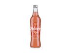 A bottle of Shloer Rosé sparkling fruit drink.