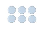 Assortimento set feltrini o pad protettivi bianchi, 6 pezzi