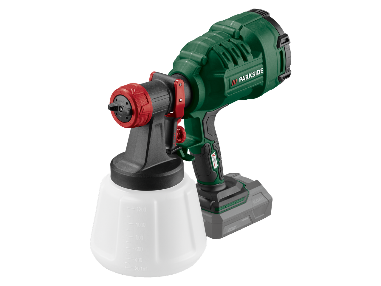 Pistolet à peinture sans fil