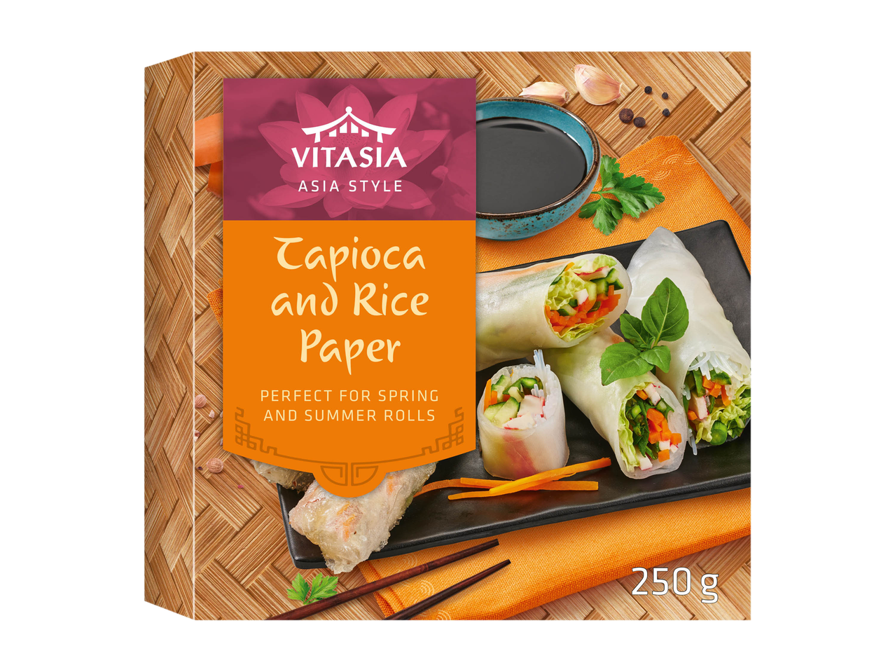 Sfoglie tapioca e riso