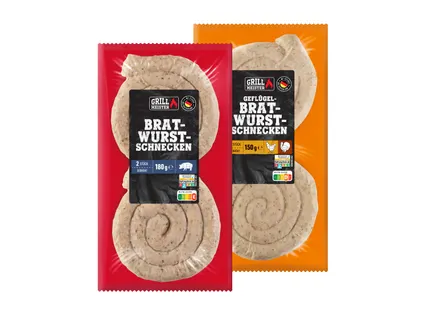 Grillmeister Bratwurst-Schnecken