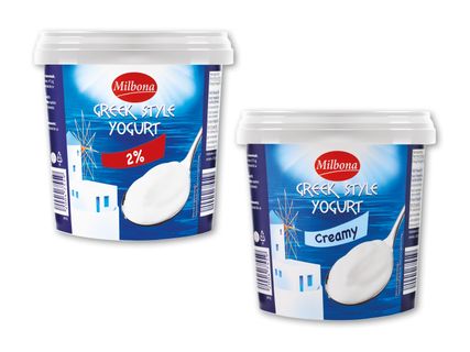 Milbona Græsk-inspireret yoghurt