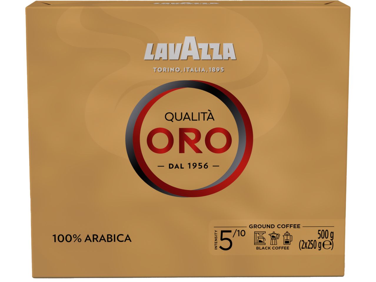 Кутия смлян кафе Lavazza Qualità Oro, 500 г.