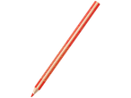 Červená barevná tužka Staedtler Noris Jumbo se zlatým geometrickým vzorem.