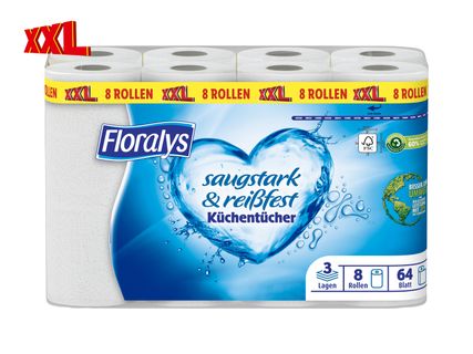Floralys Küchentücher XXL