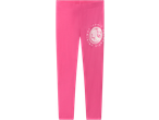 Rožinės sportinės kelnės su Barbės logotipu ant dešinės kojos