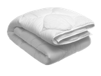 JOHN COTTON Steppdecke, weiß, gefaltet