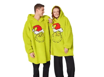 Női / férfi hosszított plüsspulóver