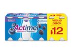En 12-pakke yoghurtshots med blåbær- og brombærsmag, der understøtter immunforsvaret.