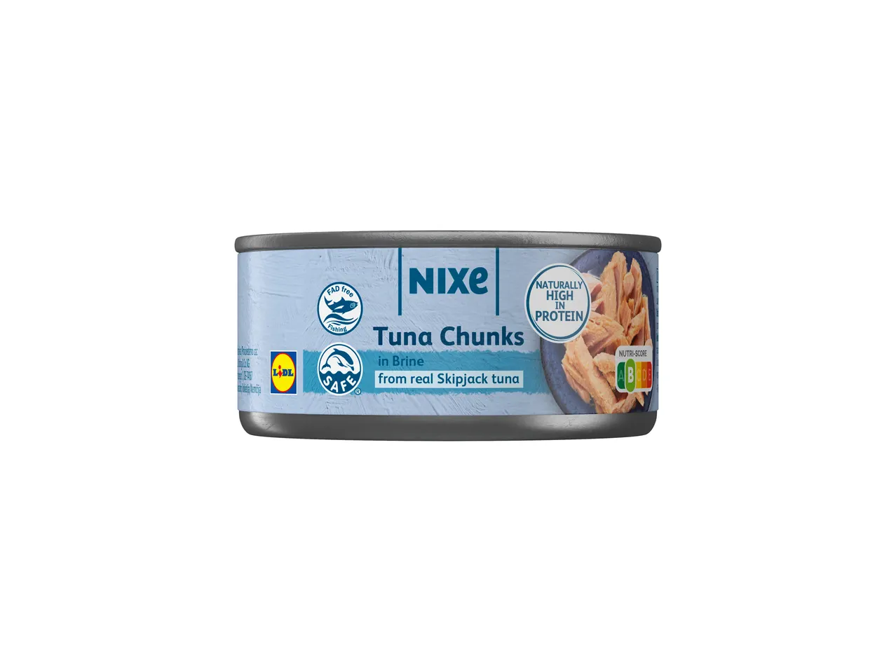 Nixe tuno gabalėliai sūryme iš tikrų skipjack tunų