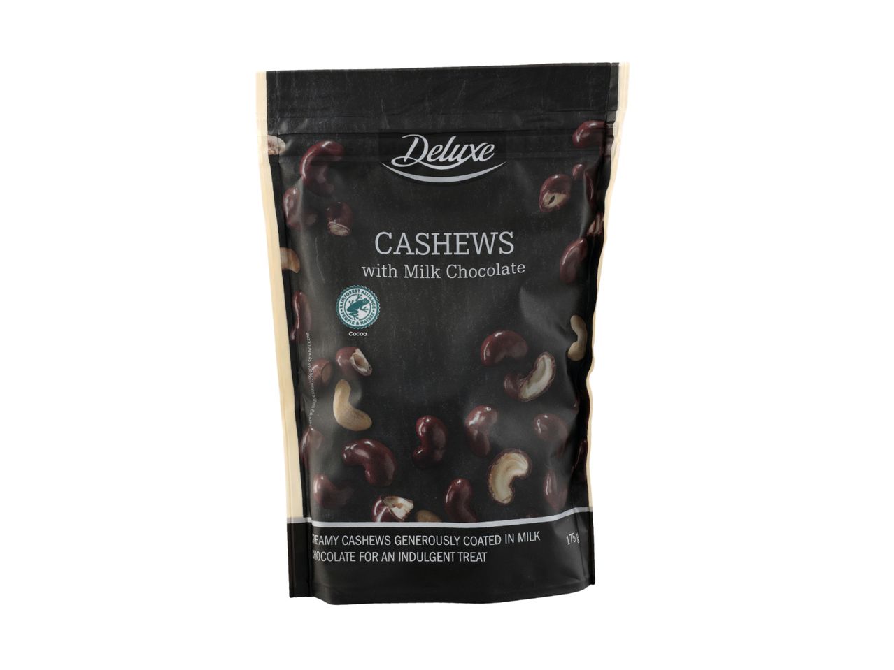 Deluxe Cashews with Milk Chocolate, 175g