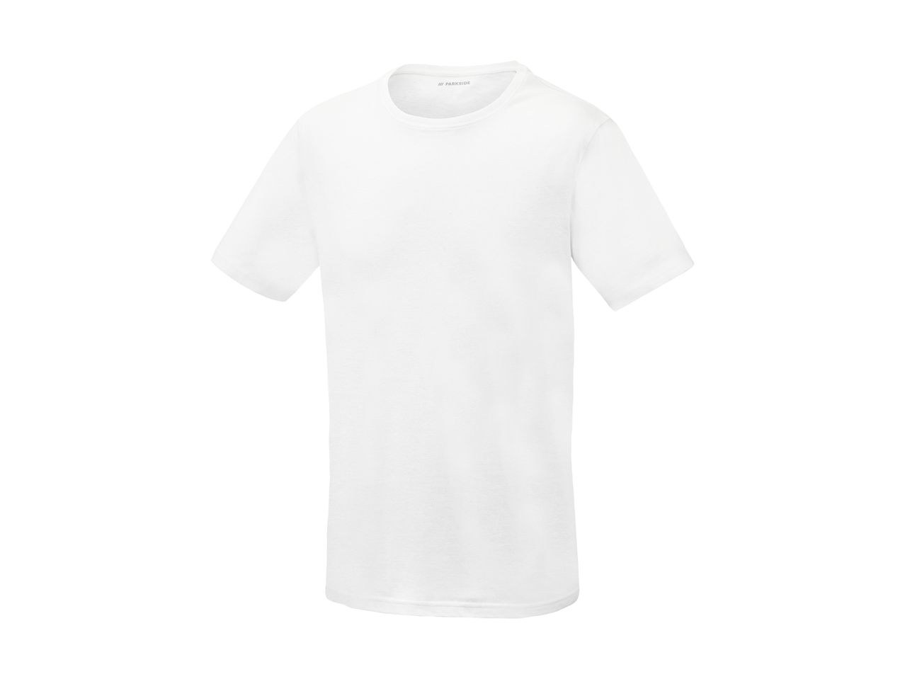 A white Parkside t-shirt is shown on a white background.