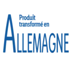 Logo : Produit transformé en Allemagne.