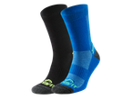 CRIVIT funktsionaalsed sokid, 2 paari komplekt, must ja sinine