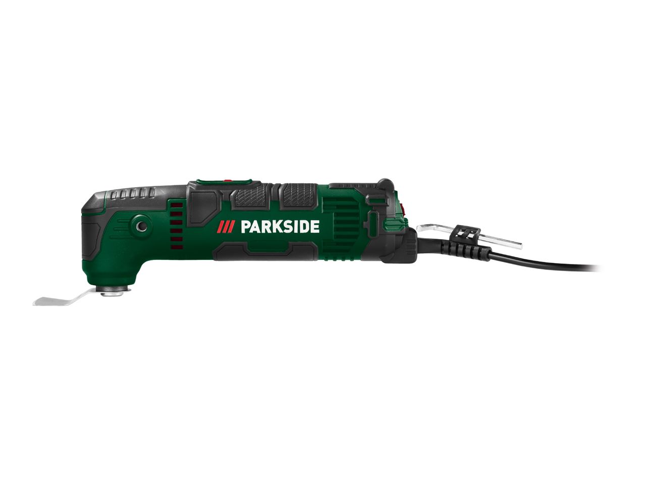 PARKSIDE oscillating multi-tool with a scraper attachment and power cord