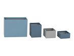 Crelando Blue Pen Holder Set - Set of 4 
