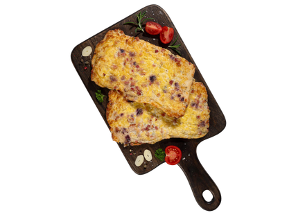 Baconös kenyérlángos