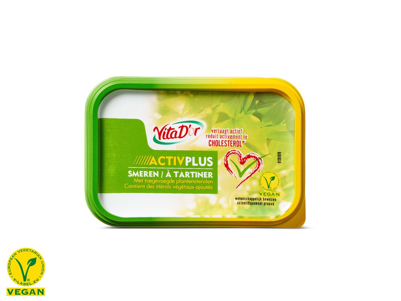 VitaD'or ActivPlus vegane margarine.
