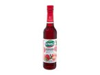 A bottle of D'herb Pomegranate syrup.
