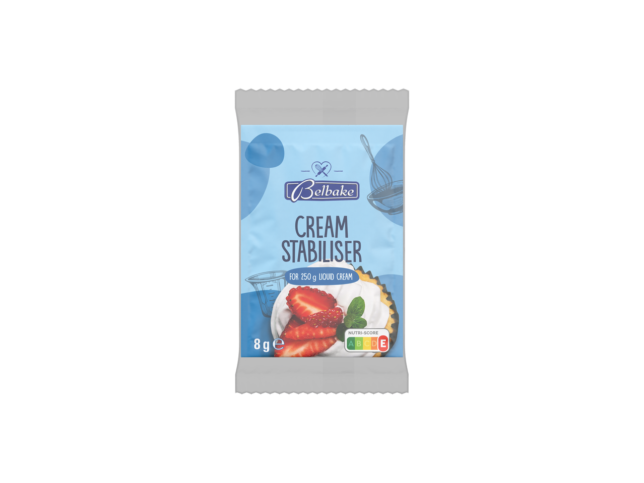 Bellbake tejszínstabilizátor (8g) 250g tejszínhez.