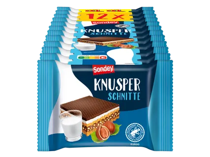 XXL Sondey Knusper-Schnitte