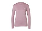 Women's long-sleeved sports top in dusty pink