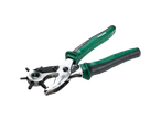 PARKSIDE® Pliers Assortment: A green and silver hole punch pliers.