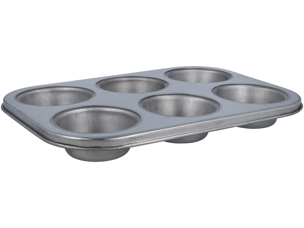 Jes Collection® keksiukų kepimo forma su šešiomis ertmėmis
