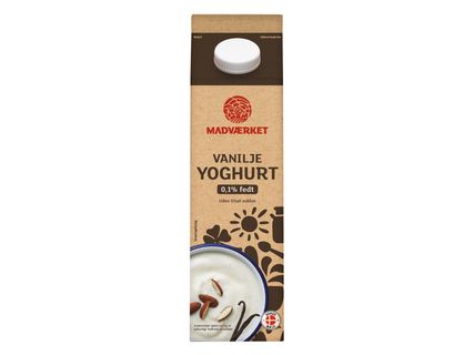 Madværket Yoghurt Vanilje 0,1%