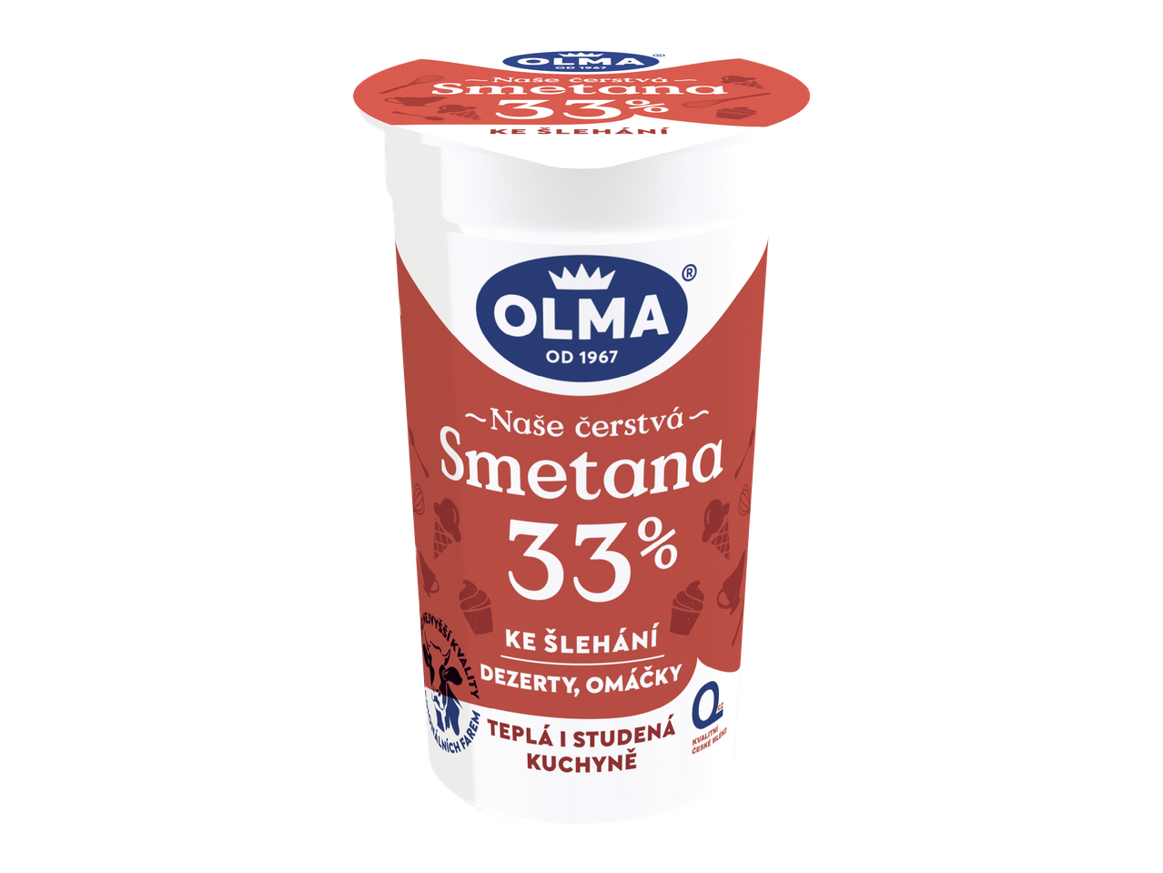 OLMA Smetana ke šlehání
