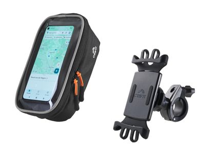 CRIVIT Fahrrad-Handytasche/Motorrad-Handyhalterung