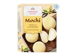 Japanese style vanilla mochi ice cream in rice dough, 6 pieces, frozen.