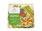 Frozen Vitasia Japanese style Gyoza dumplings with spicy vegetables & tofu.