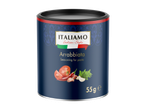 ITALIAMO Italiaanse kruiden Arrabbiata, 55g, met tomaat, chili, knoflook en peterselie.