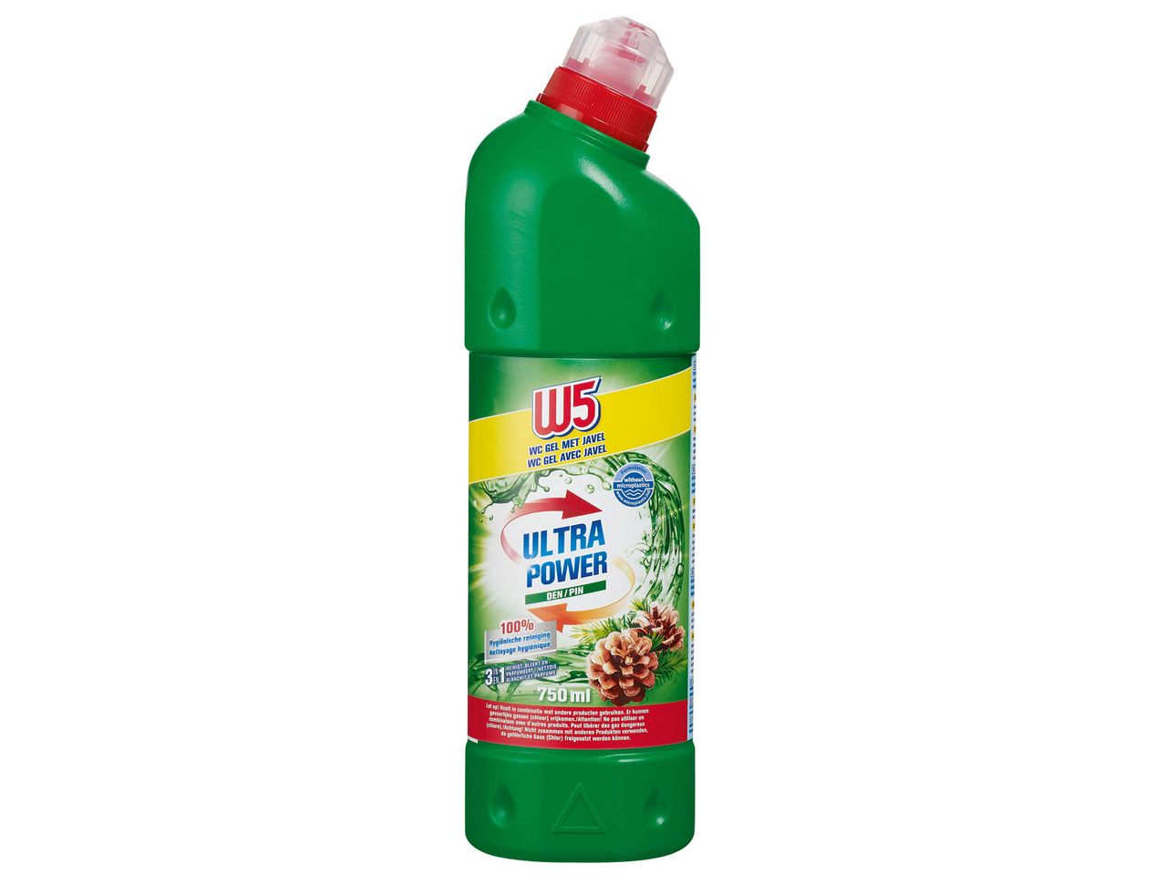 Gel W.C. avec javel chez Lidl Belgique